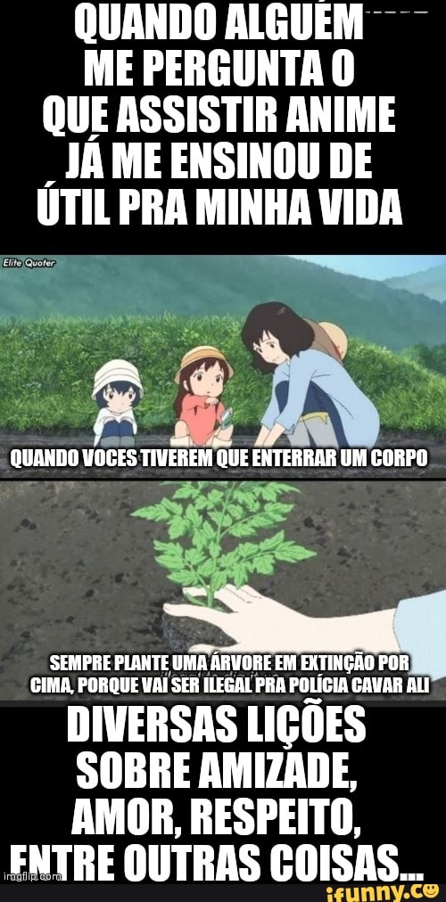 Anime United on X: A vontade é de sair assistindo tudo que