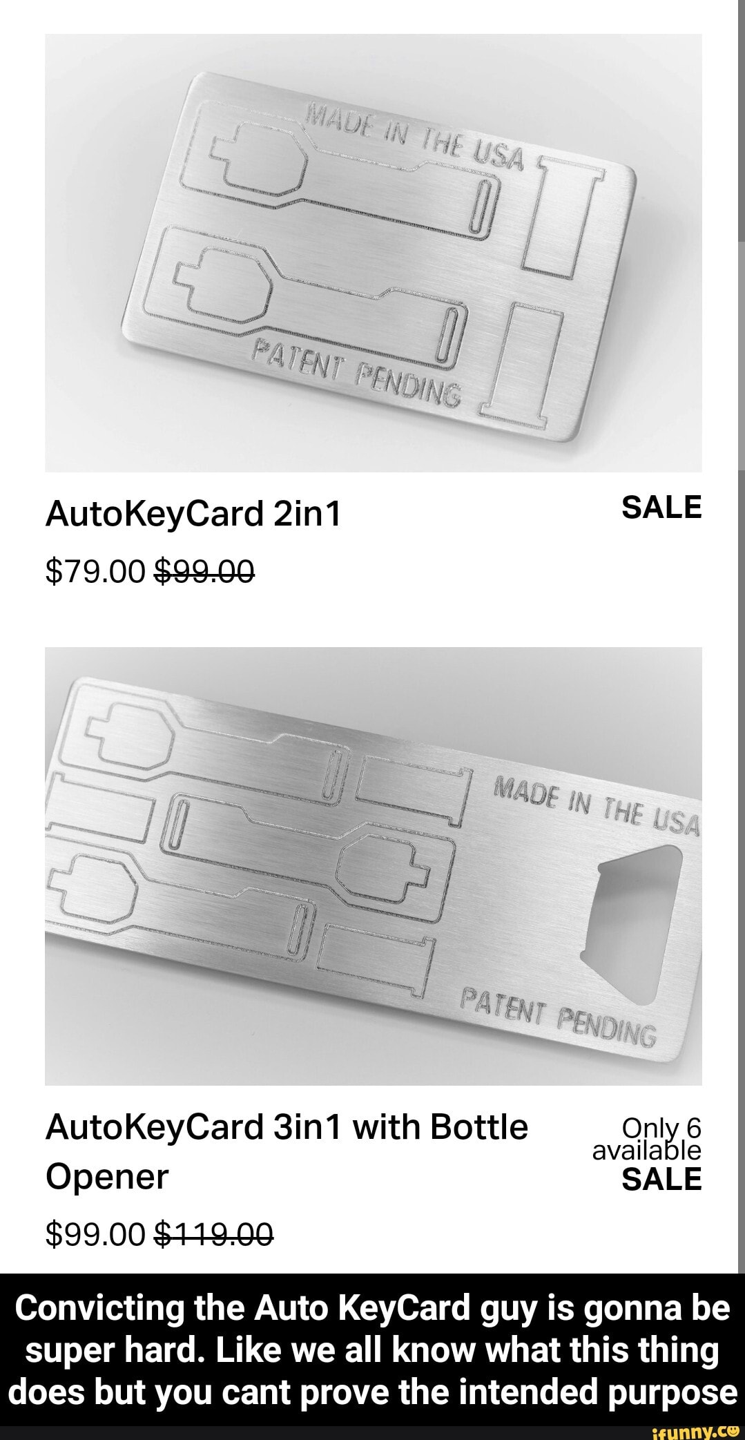 Auto Key Card Template