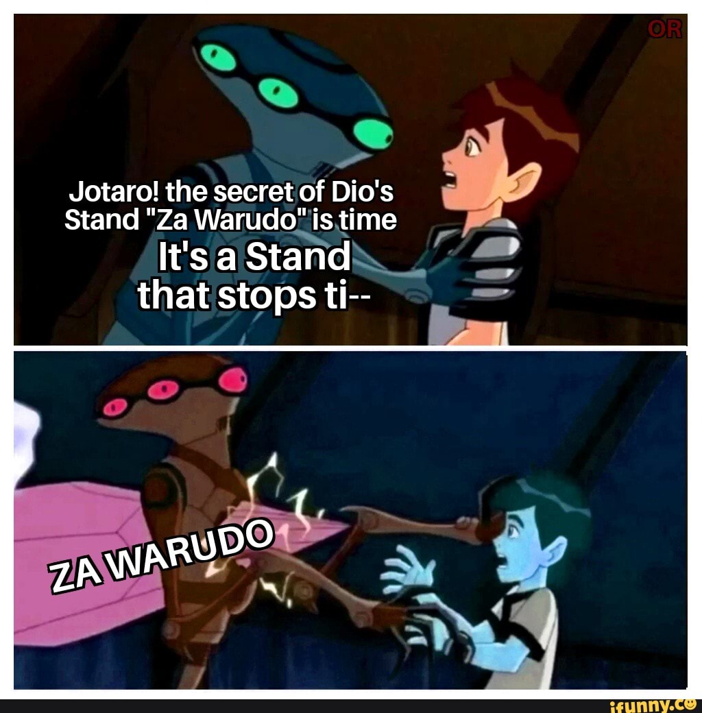 (Pun intended) - Jotaro! the secret of Dio's Stand 