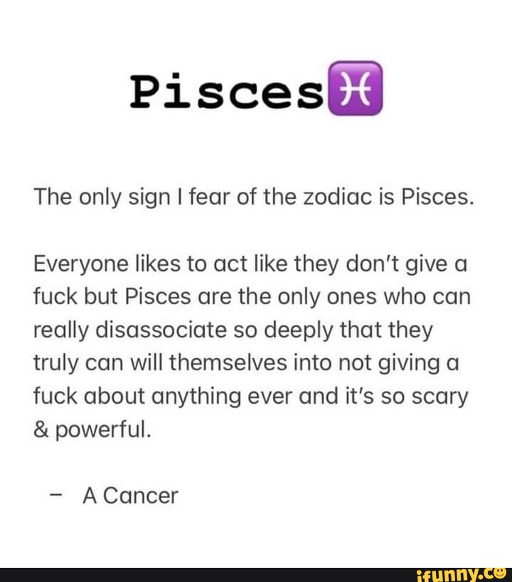 Pisces Memes Best Collection Of Funny Pisces Pictures On Ifunny