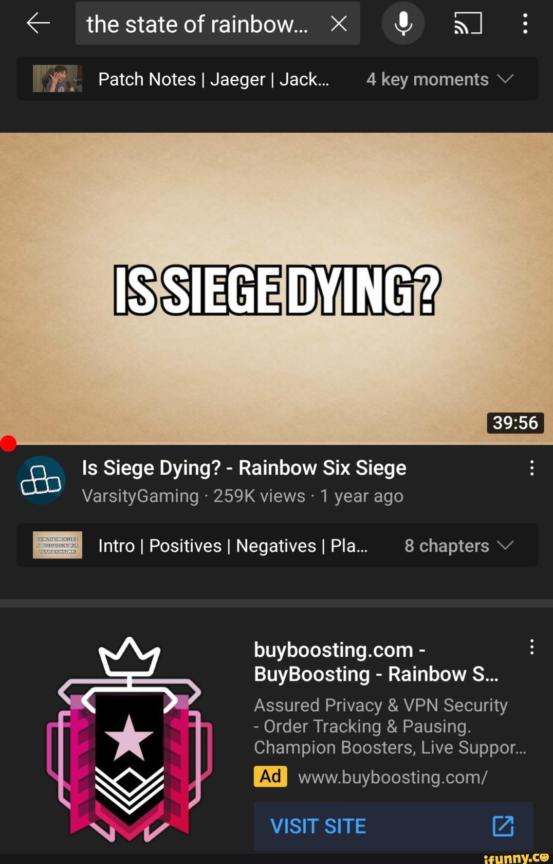 The state of rainbow... Patch Notes I Jaeger I Jack... 4 key moments IS