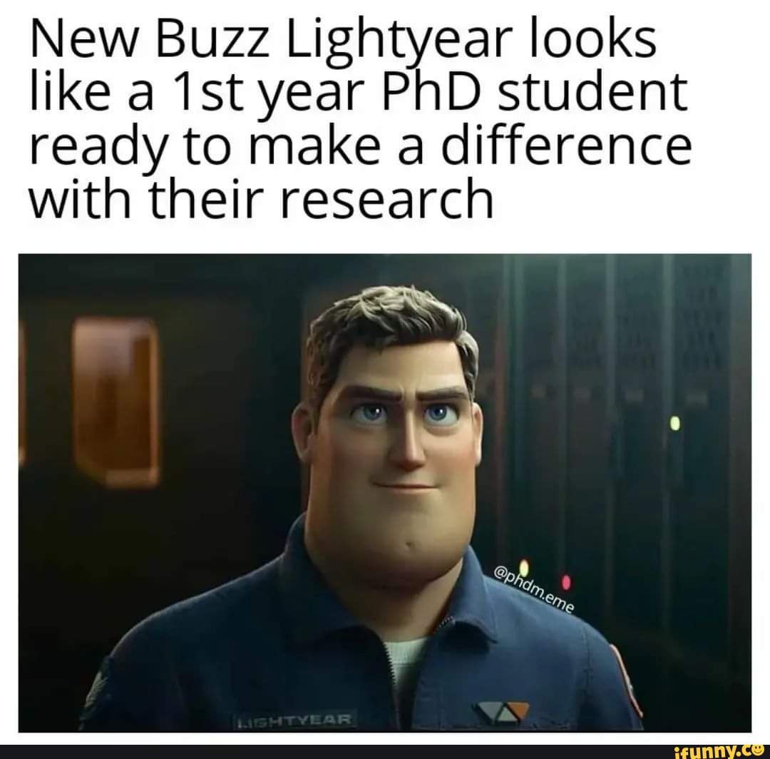 New Buzz Lightyear looks like a ist year PhD student ready to make a ...