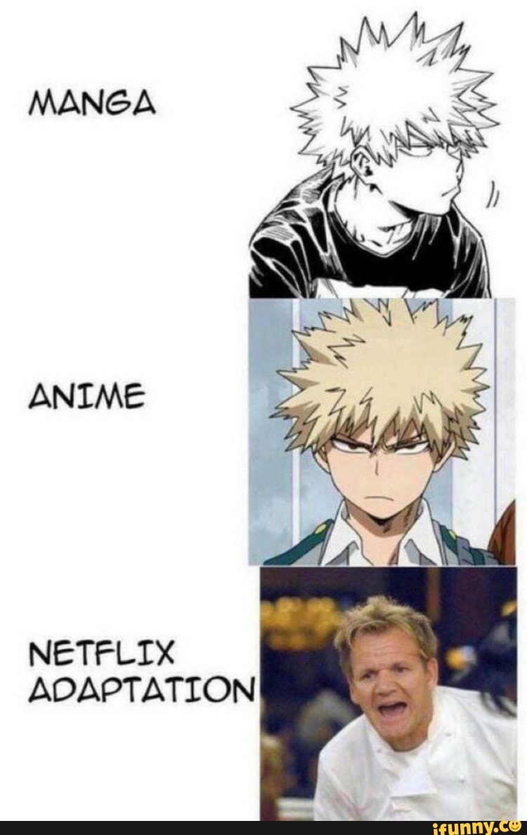 Manga Anime Netflix Adaptation Ifunny