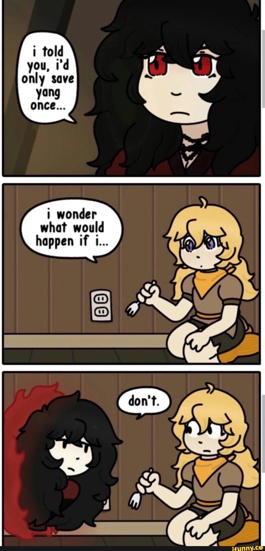 You can only save. RWBY funny. RWBY кроссовер.