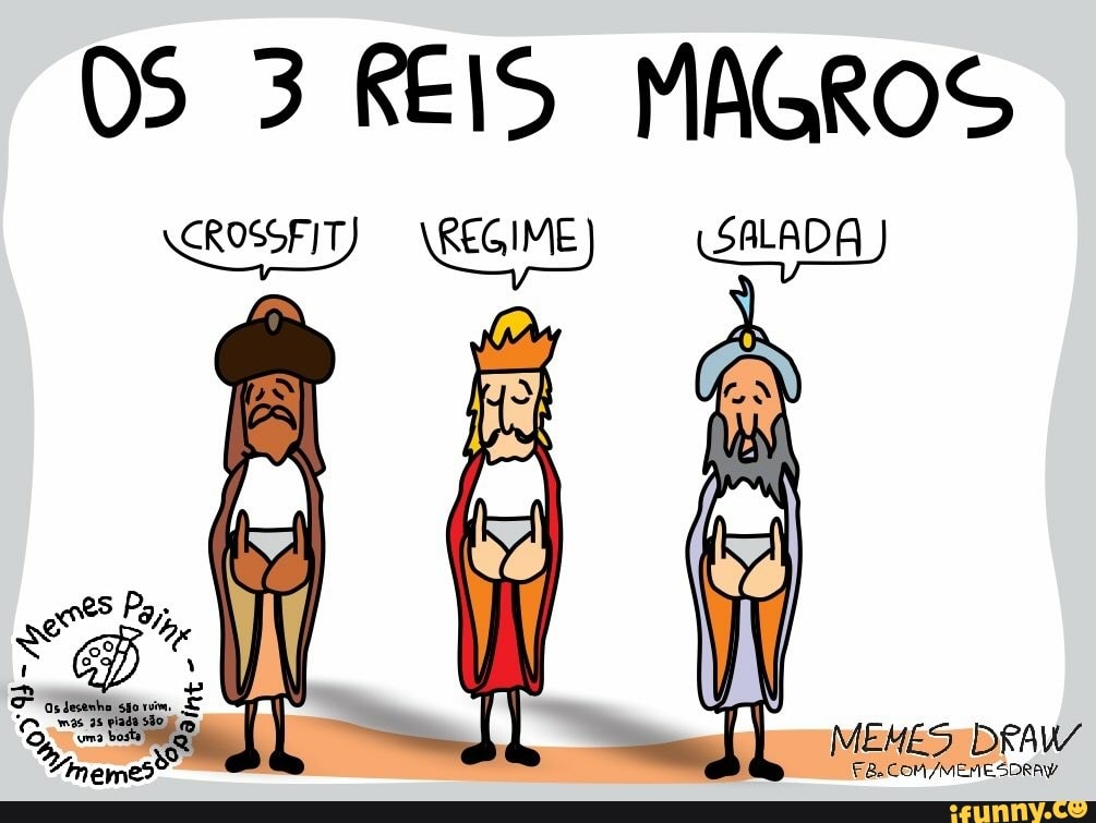 OS 3 REIS MAGROS