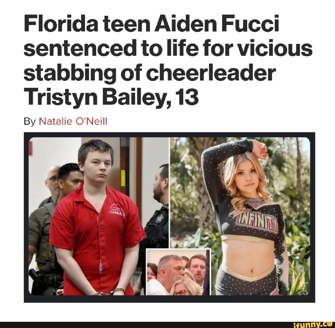 Florida teen Aiden Fucci sentenced to life for vicious stabbing of ...