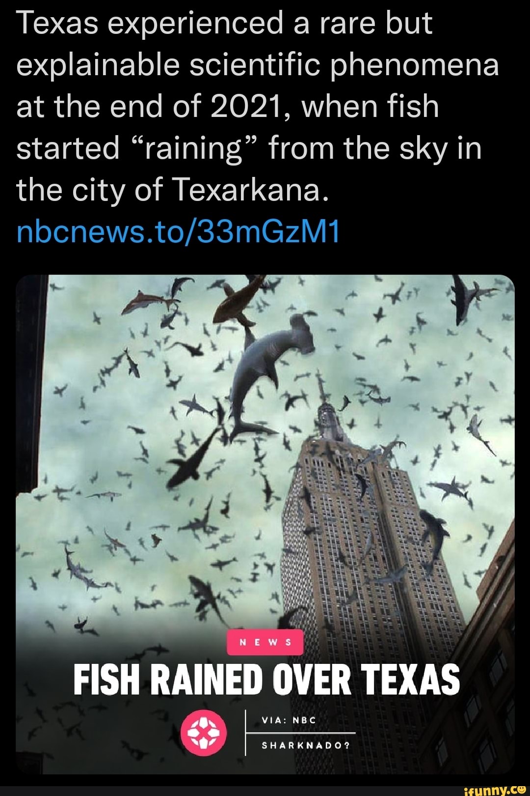 Texas experienced a rare but explainable scientific phenomena at the