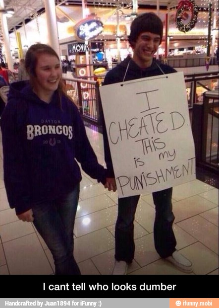 I cant tell who looks dumber - I cant tell who looks dumber
