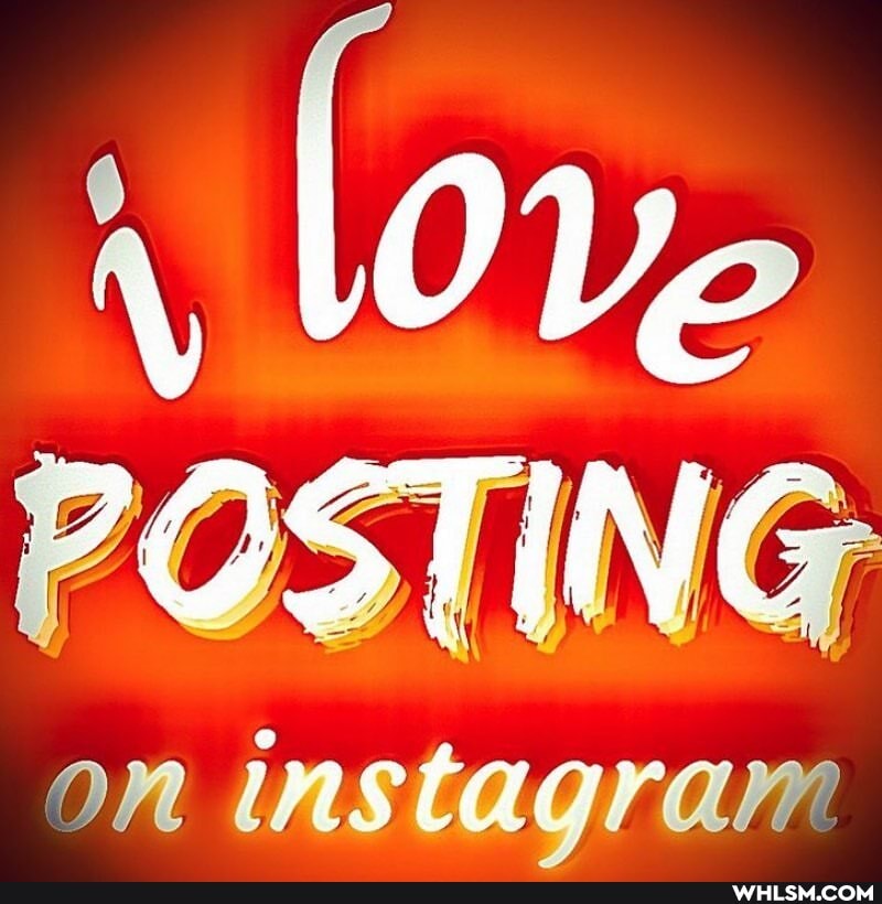 lo Ve
POSTING
an instagram