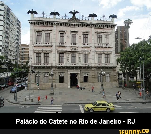 Palácio do Catete no Rio de Janeiro - RJ - Palácio do Catete no Rio de Janeiro - RJ