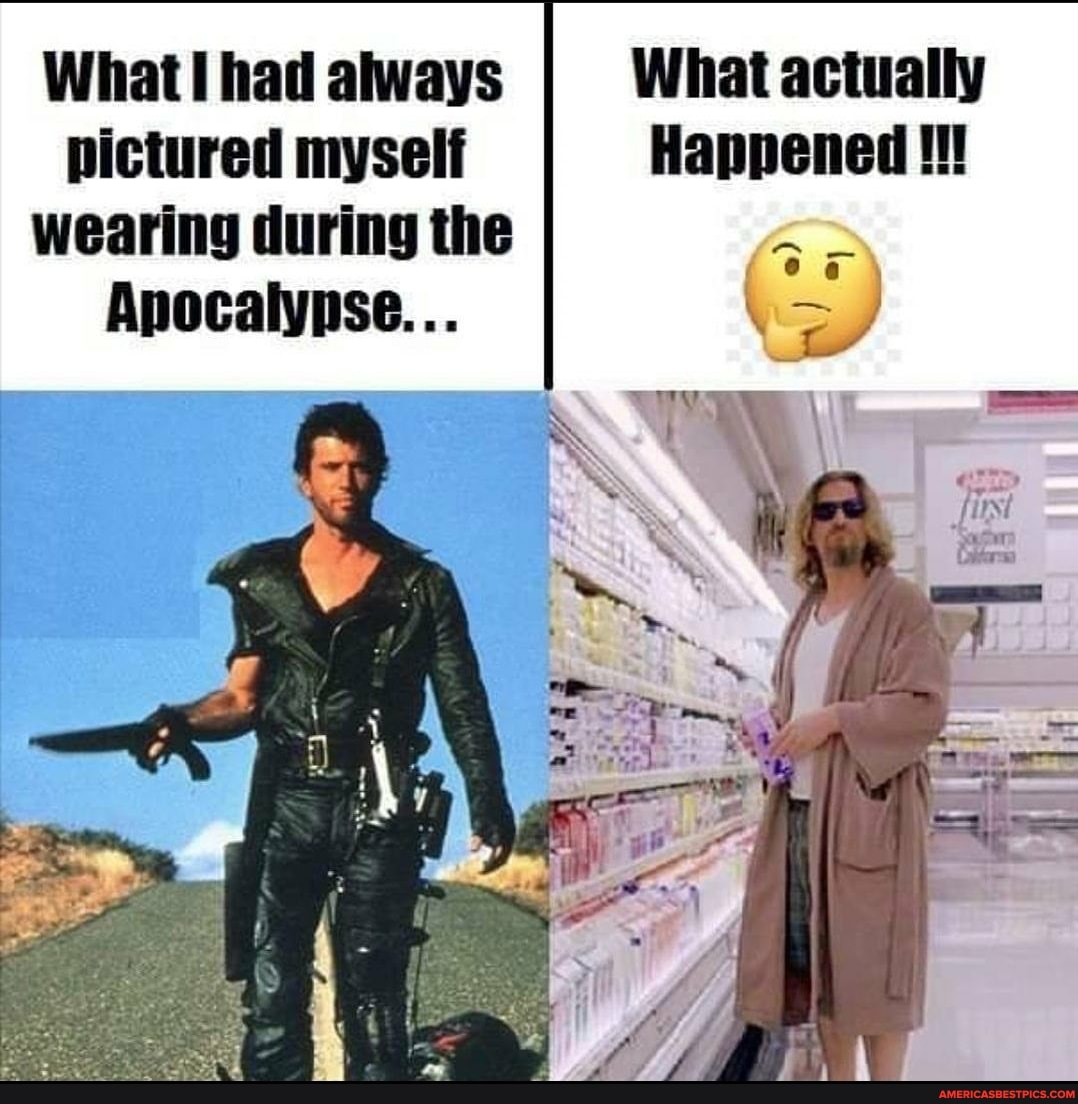 What! had always What actually
pictured myself Happened wearing during the
ES