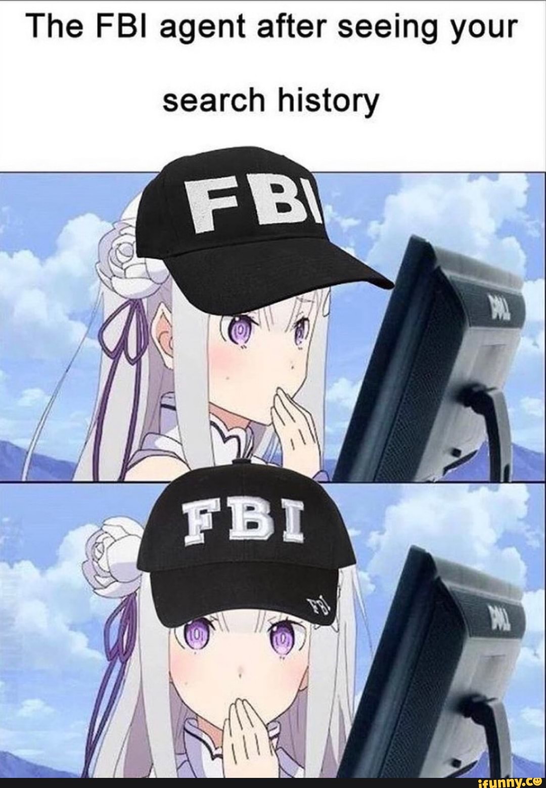 The FBI agent after seeing your search history - )