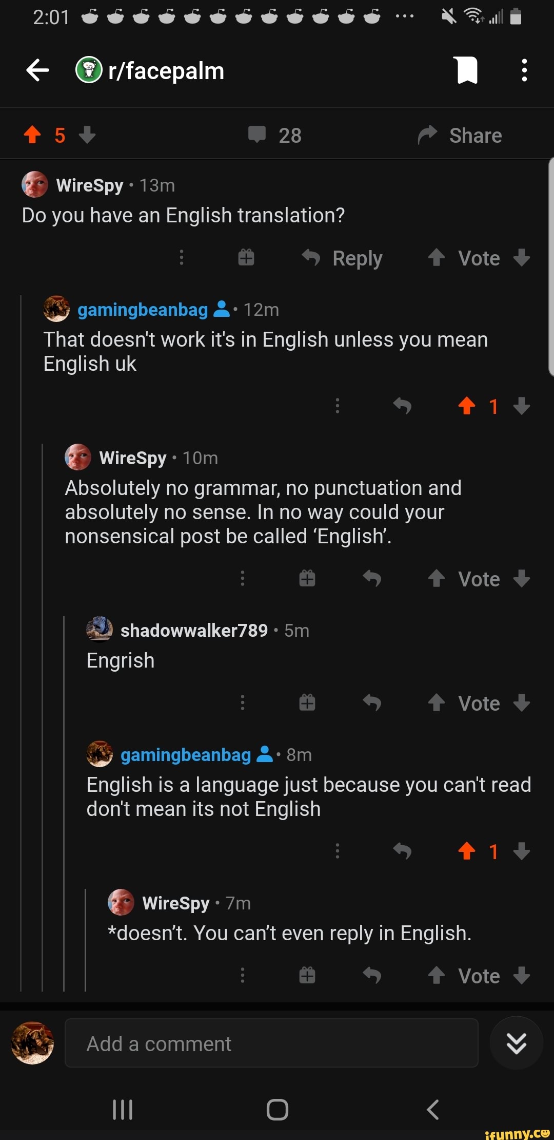 5 28 Share WireSpy Do you have an English translation? Vote That doesn