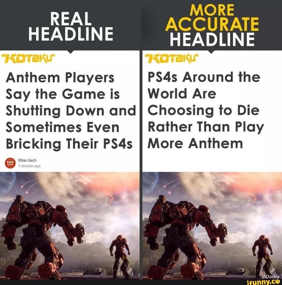 More than a player. Мир игры Anthem. Sometimes you die игра. Sometimes you die game. Real headlines.