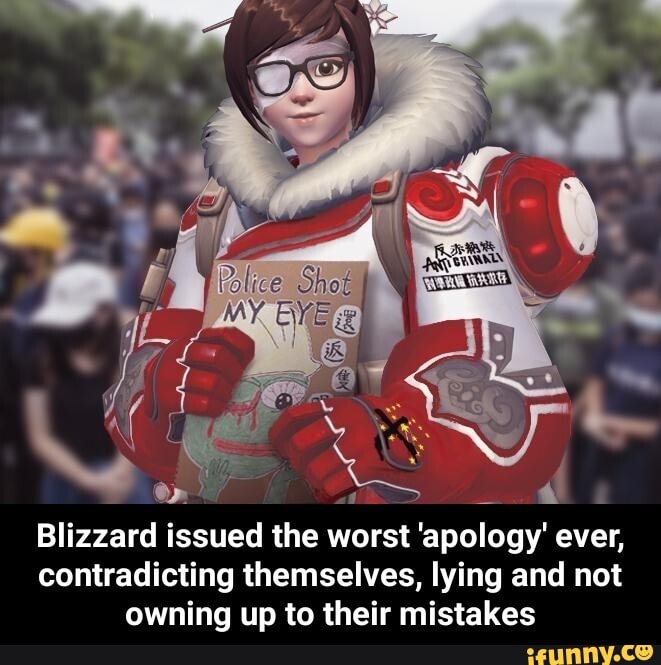 Blizzard issued the worst 'apology' ever, contradicting themselves ...