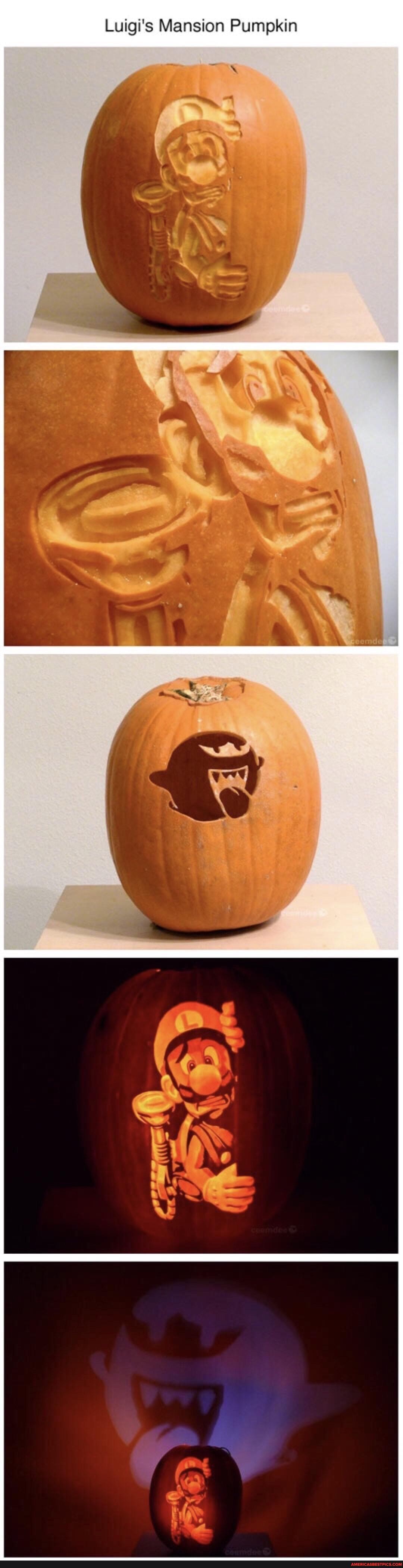 Luigi's Mansion Pumpkin