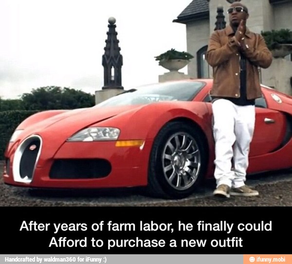 After years of farm labor, he finally could
Afford to purchase a new outfit - After years of farm labor, he finally could Afford to purchase a new outfit