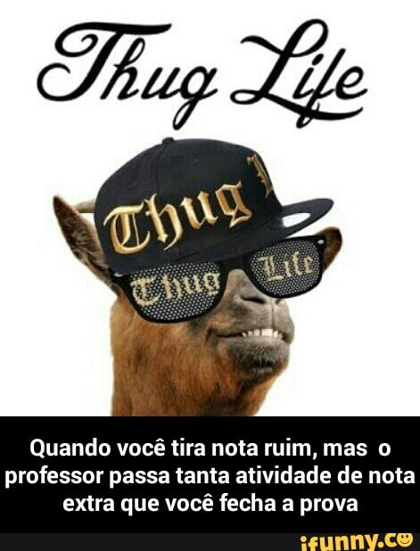 Quando você tira nota ruim, mas o
professor passa tanta atividade de nota
extra que você fecha a prova - Quando você tira nota ruim, mas o professor passa tanta atividade de nota extra que você fecha a prova
