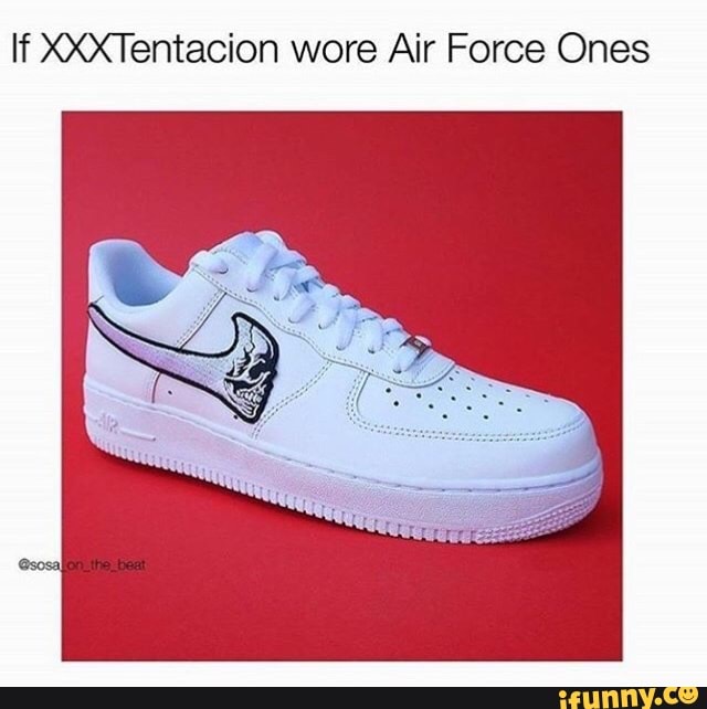 xxxtentacion air force 1s
