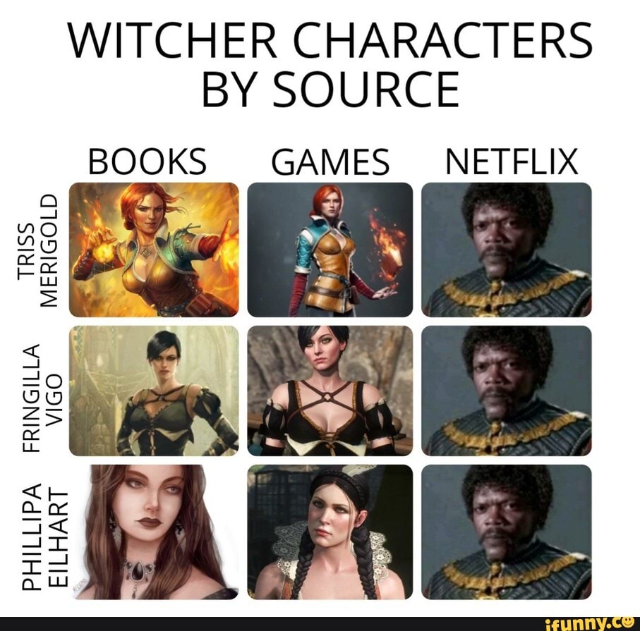 TRISS MERIGOLD PHILLIPA FRINGILLA EILHART VIGO WITCHER CHARACTERS BY ...