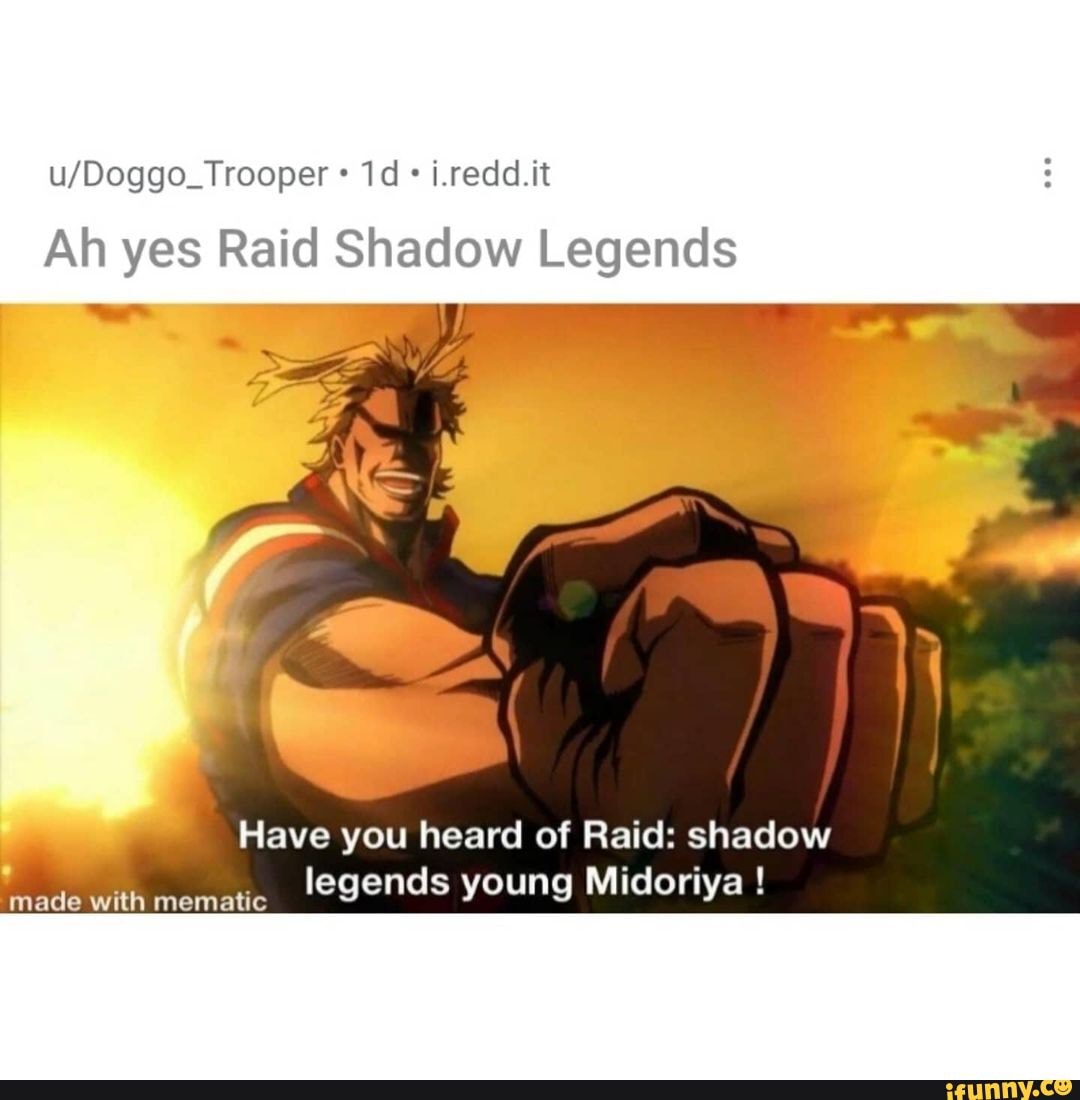 raid: shadow legends meme