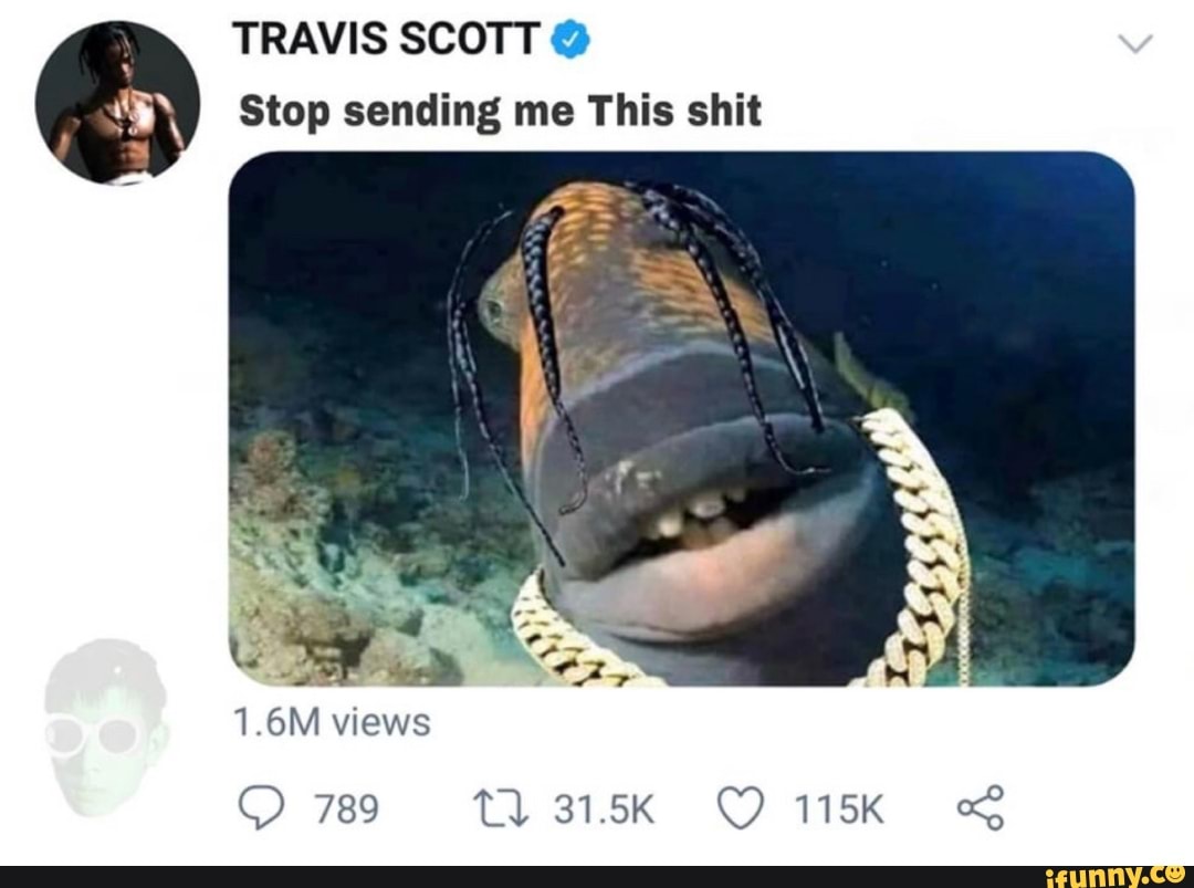 travis scott fish