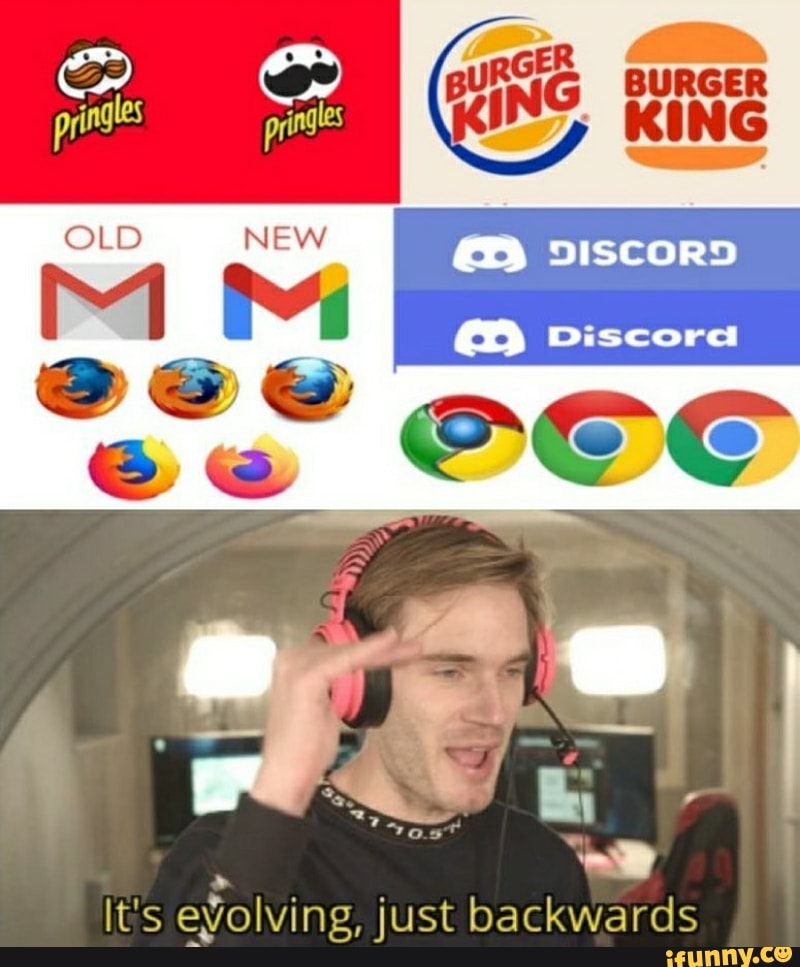 DISCORD
It's evolving, just backwards