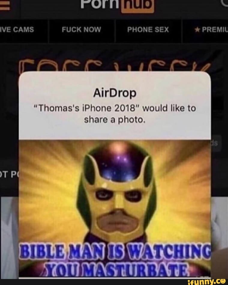 AirDrop
"Thomas's iPhone 2018” would like to
share a photo.