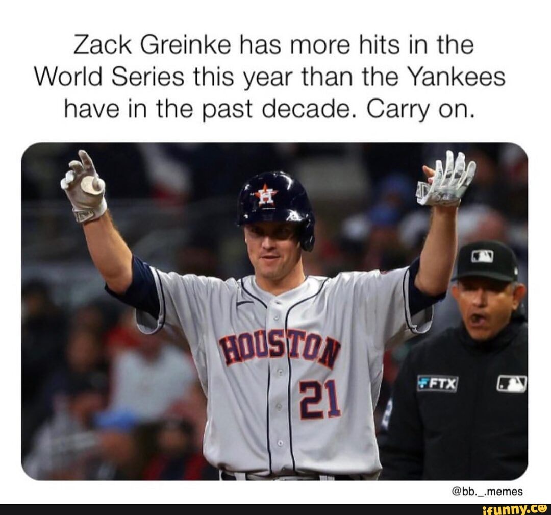 MLB Memes - Greinke is a legend 💯
