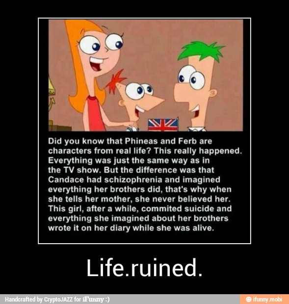 Did you know that Phineas and Ferb are characters from real life? This really happened
