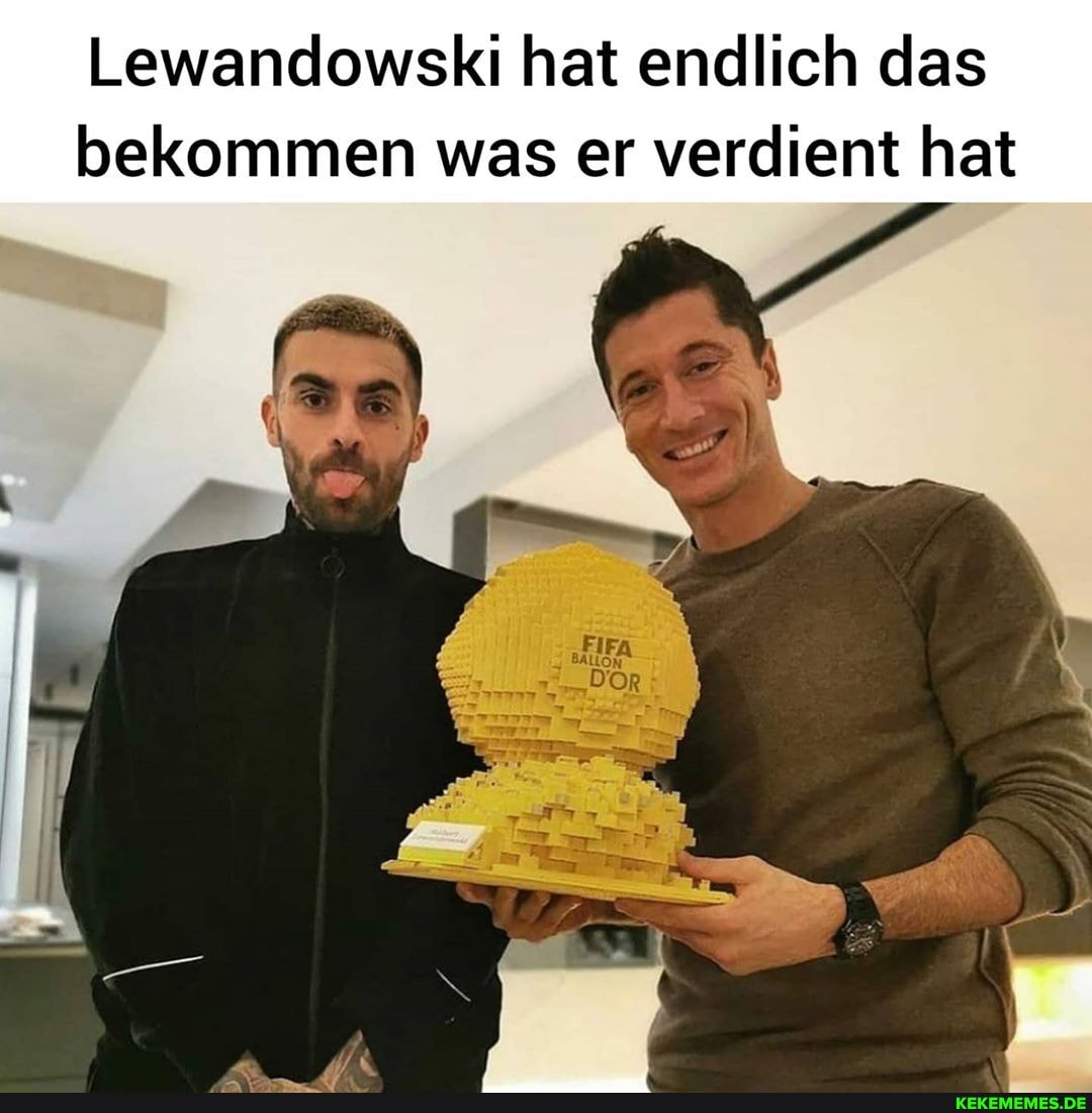 Lewandowski hat endlich das bekommen was er verdient hat
