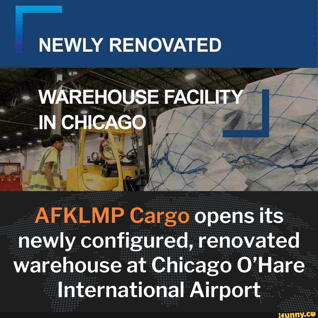 NEWLY RENOVATED WAREHOUSE FACILITY IN CHICAGO opens its newly