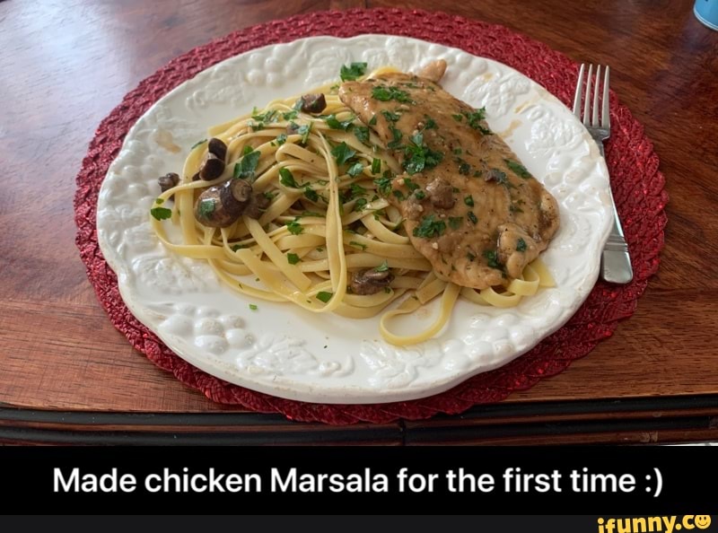 Made chicken Marsala for the first time - Made chicken Marsala for the first time :)