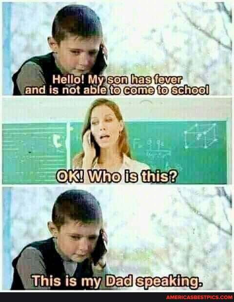 Hello! Myfson
and is not ab