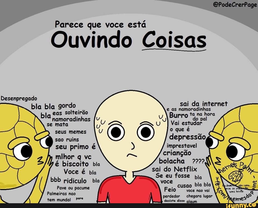 Parece que voce
esta
Ouvindo Coisas