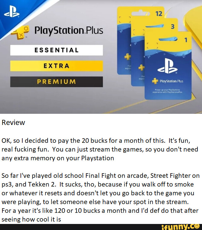 PlayStation Plus review: Premium, Extra and Essential