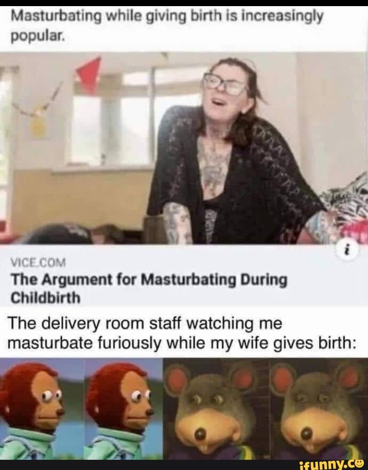 Masturbation after giving birth