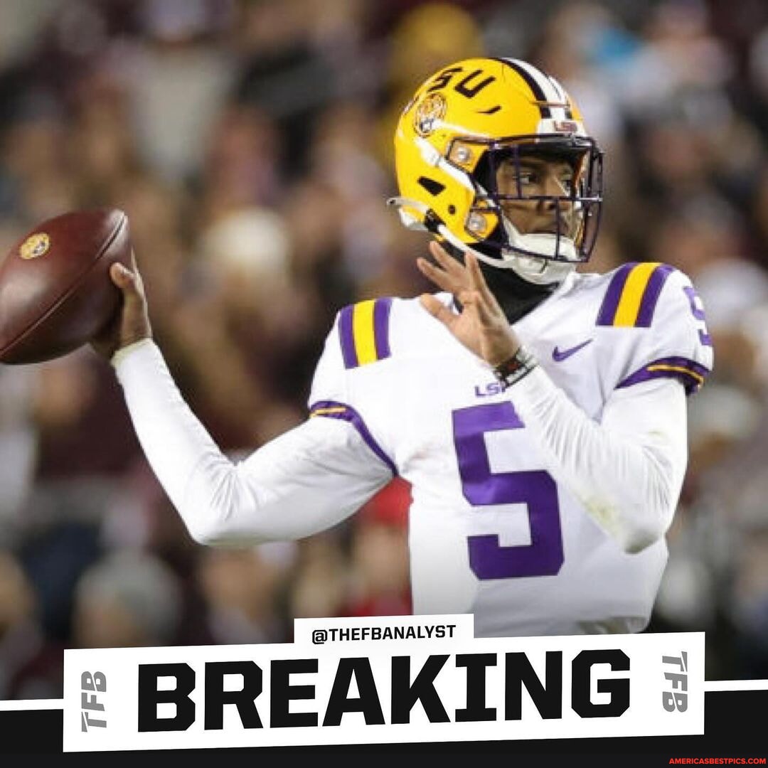 BREAKING: LSU QB Jayden Daniels Has Won The 2023 Heisman Trophy ...