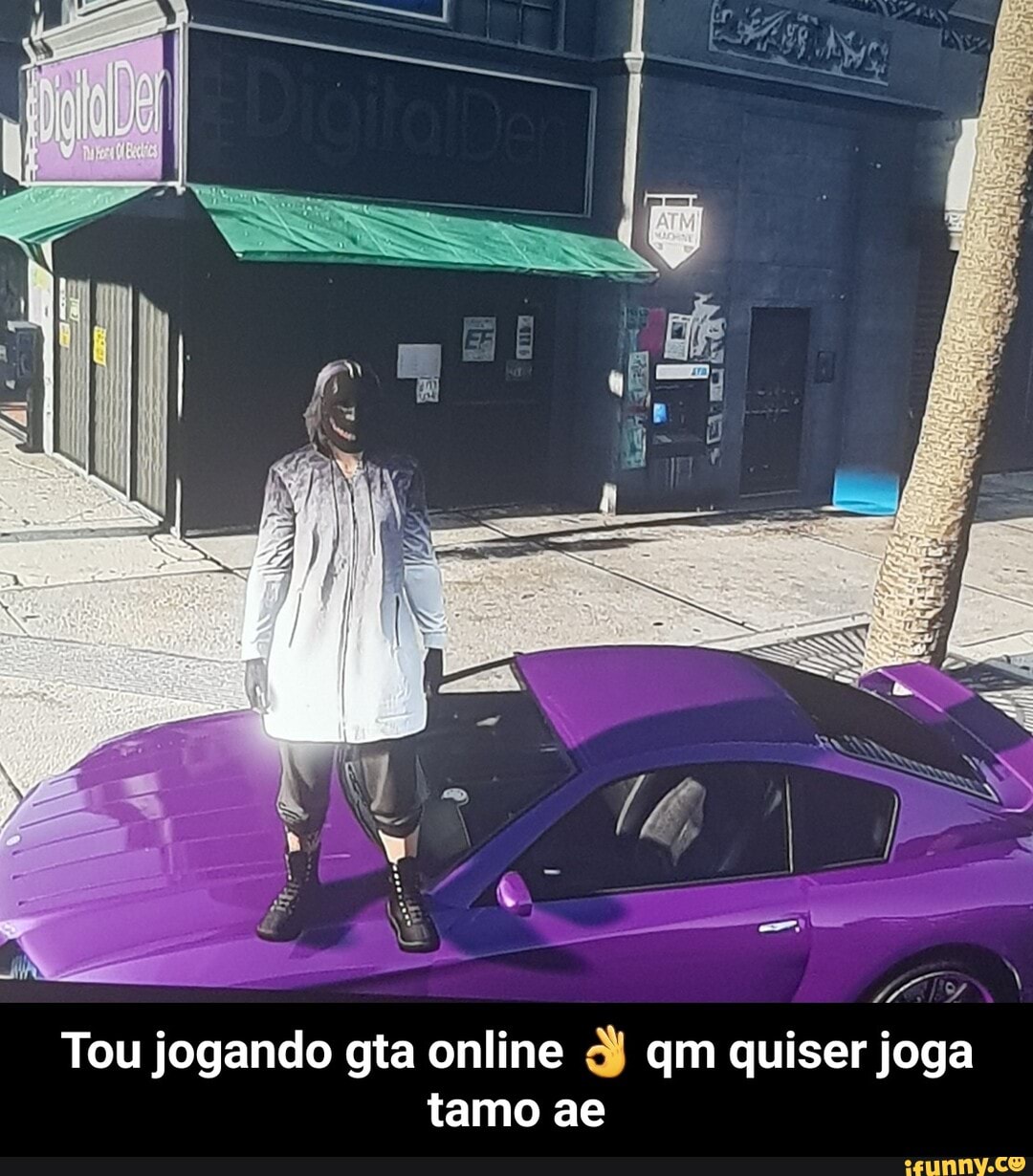Tou jogando gta online qm quiser joga tamo ae - Tou jogando gta online 👌 qm quiser joga tamo ae