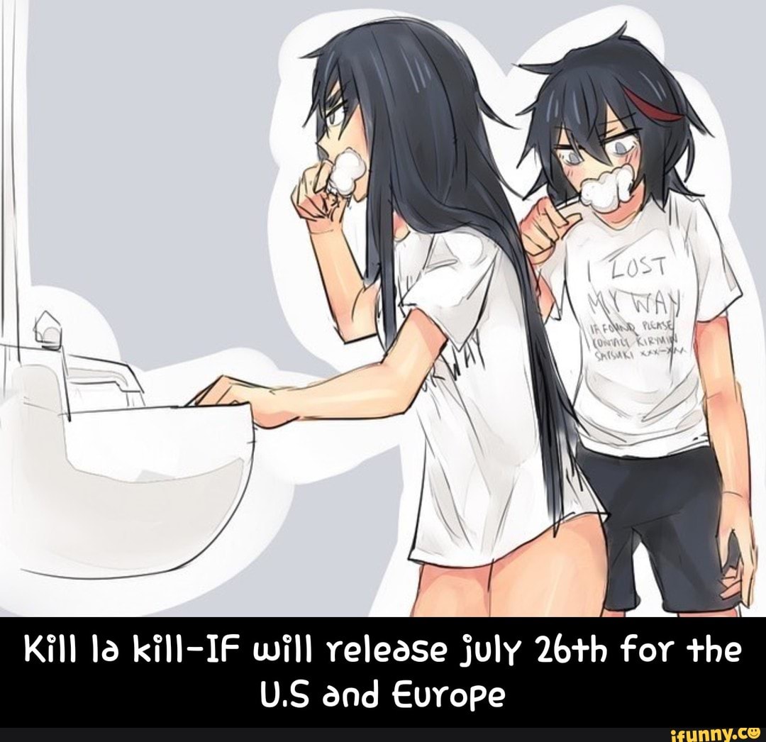 Kill la kill-IF will release july 26th for the U.S and Europe 