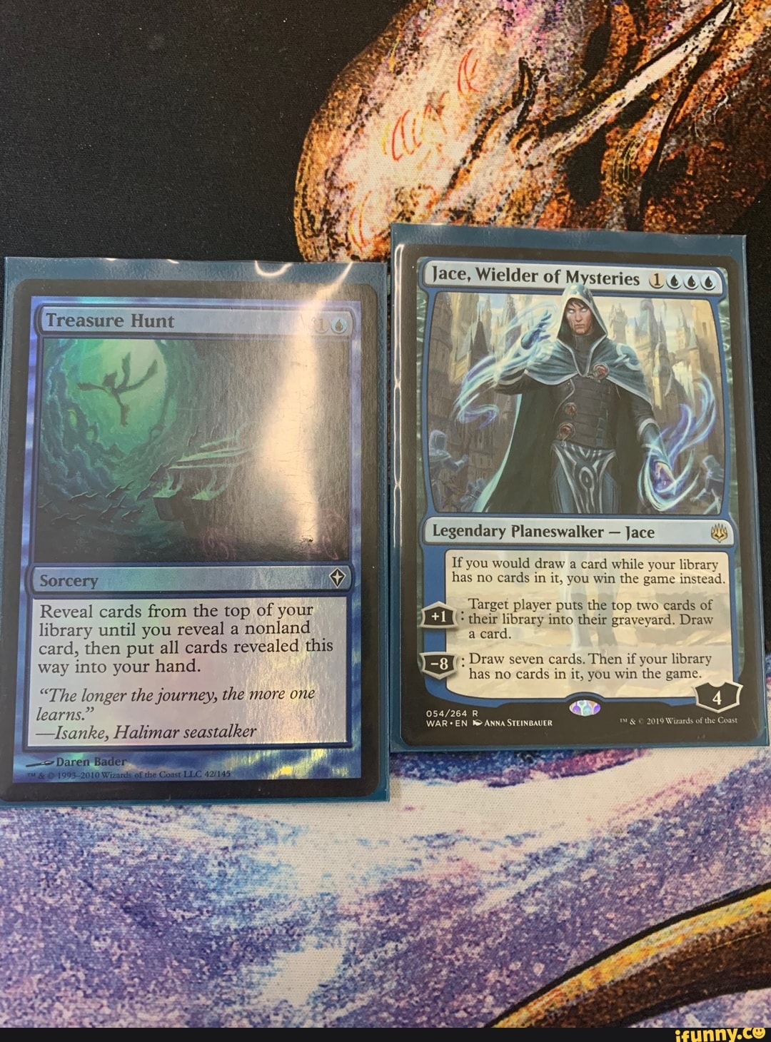 mtg win game if no cards in library City of Traitors Foil Test Print (Square Corners) main image 0