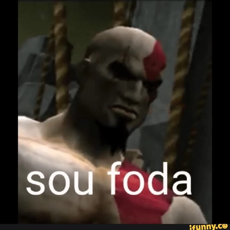sou, foda, kratos, godofwar, stiker, repub