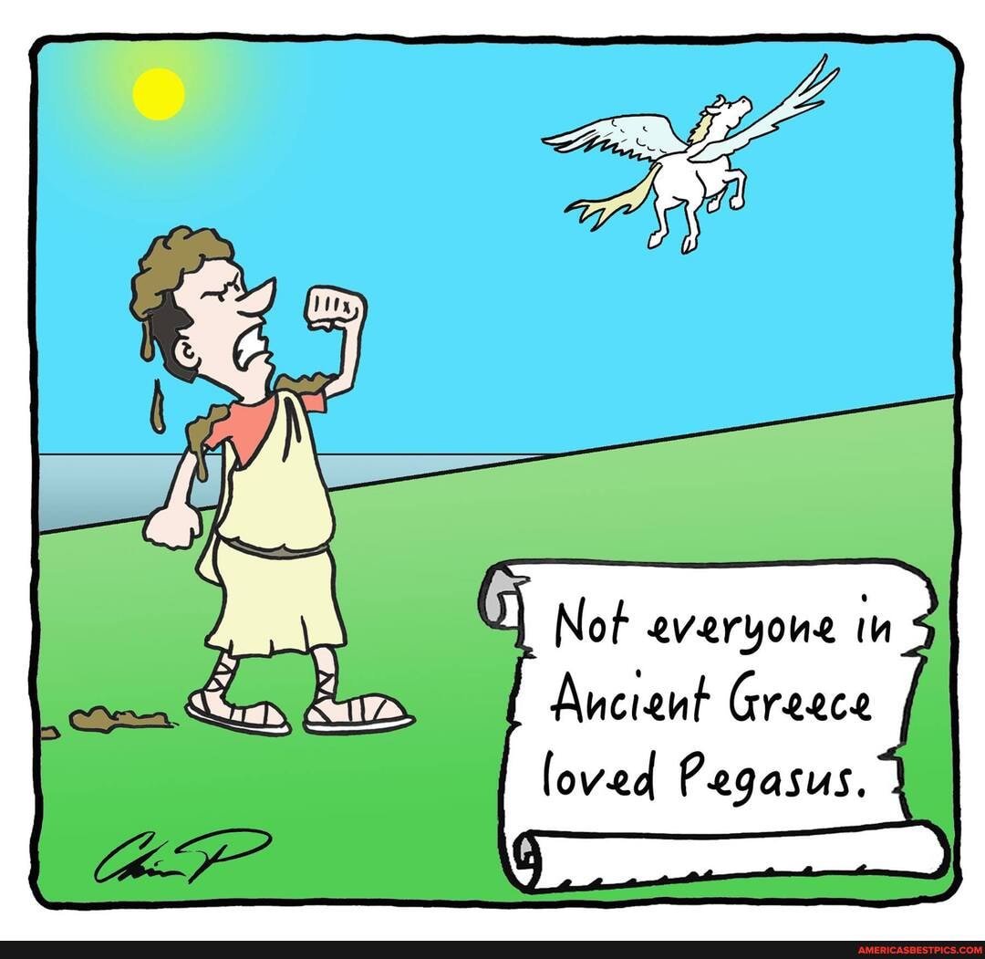 Not everyone tn
Ancient Greece loved Pegasus.