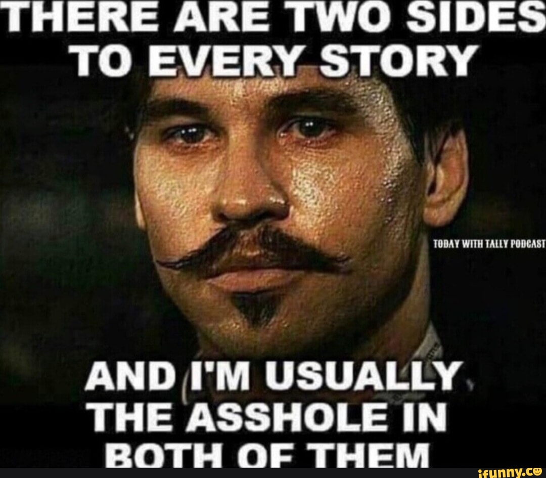 There are two sides to every story today with tally podcast and i m