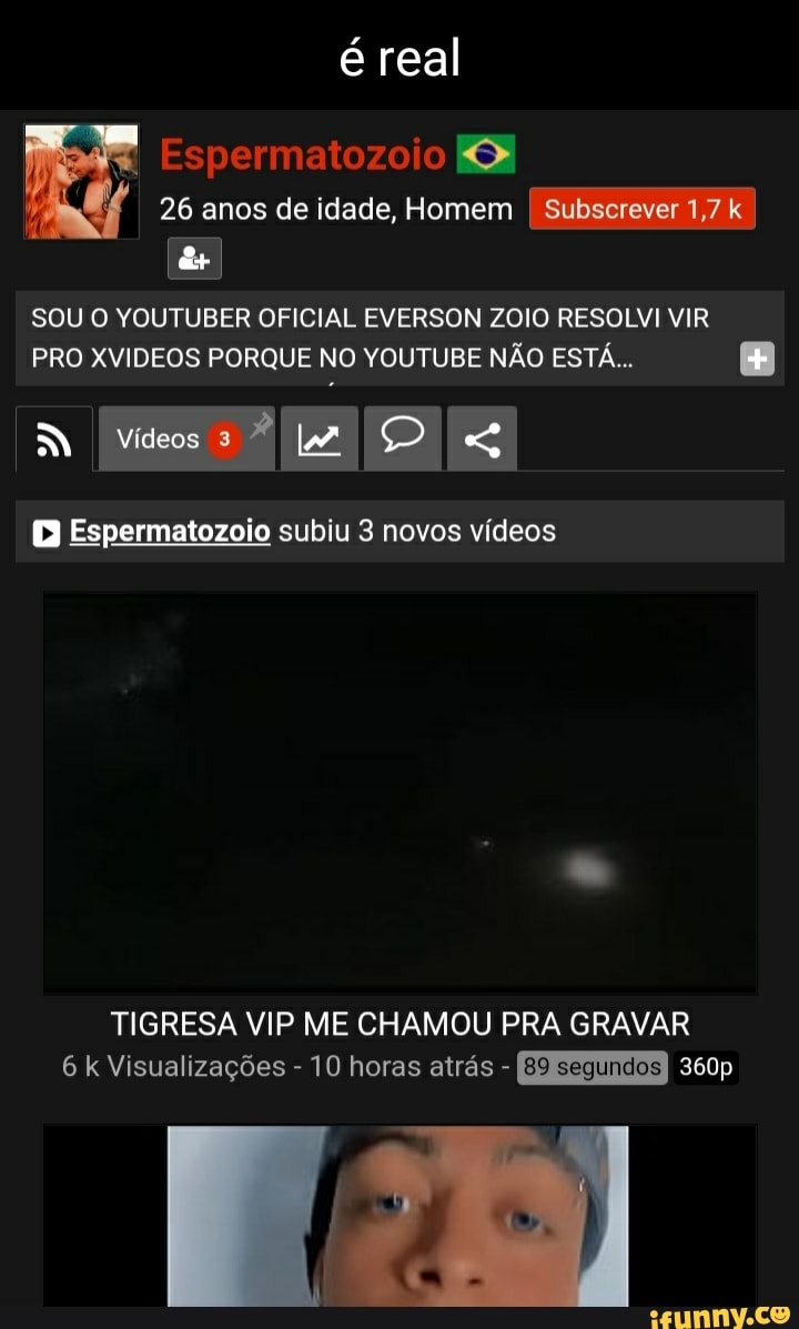 É real Espermatozoio ES 26 anos de idade, Homem I Subscrever 1,7k I SOU O