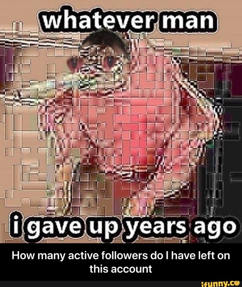How many active followers do I have left on
this account - How many active followers do I have left on this account