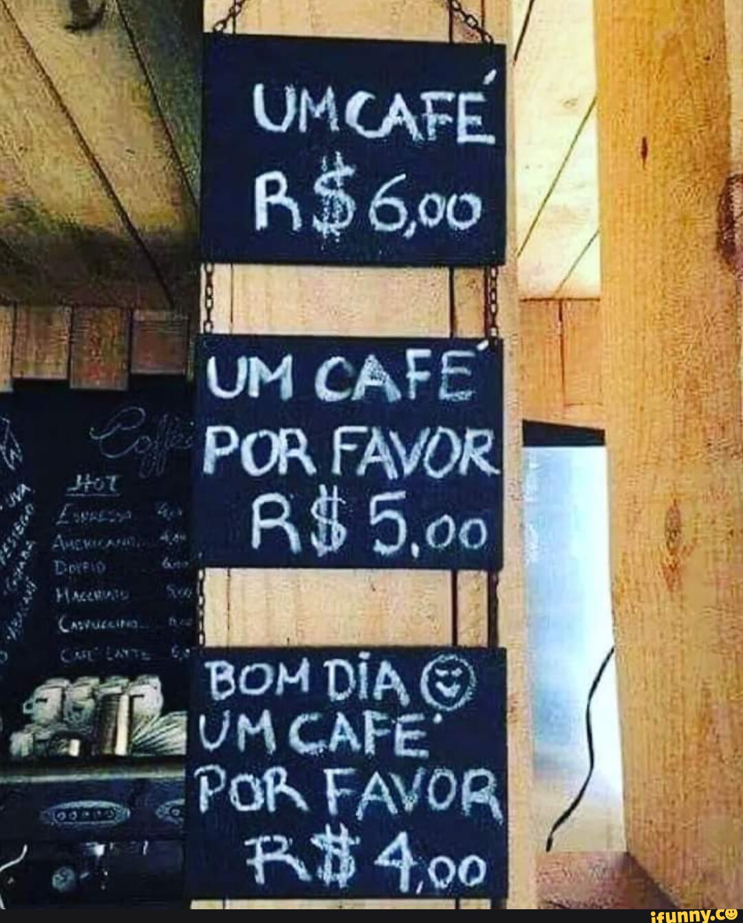 UMCAFE, UM CAFE BOM DIA UM CAFE: POR FAVOR AB Soo. RR - iFunny Brazil