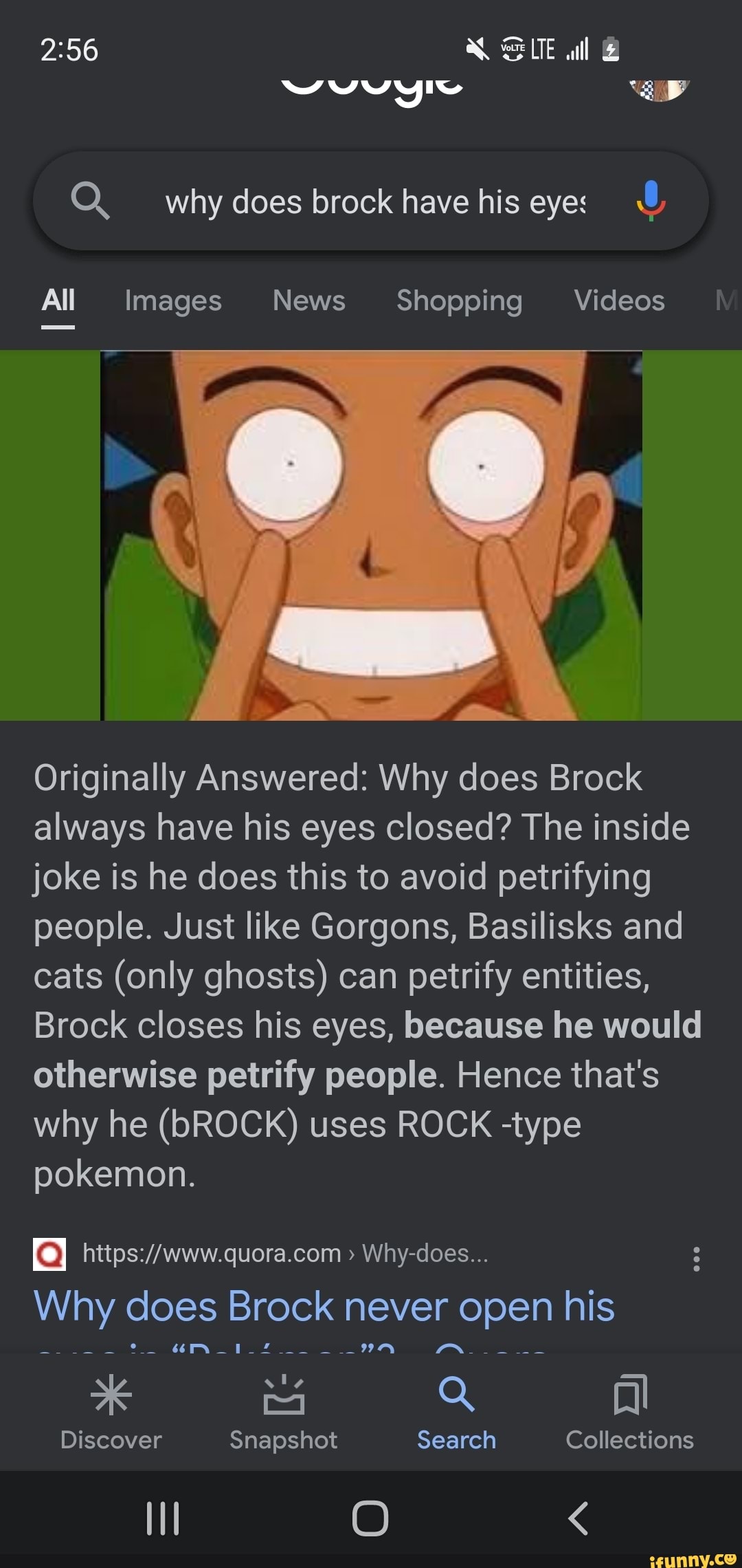 TE why does brock have his eye All Images News Shopping Videos