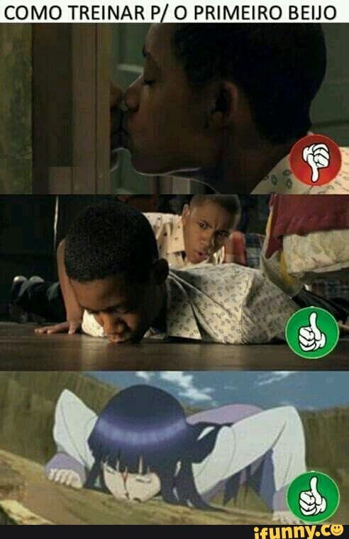 COMO TREINAR P/ O PRIMEIRO BEIJO