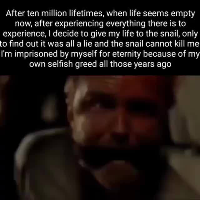 Experience is everything. Experience is everything